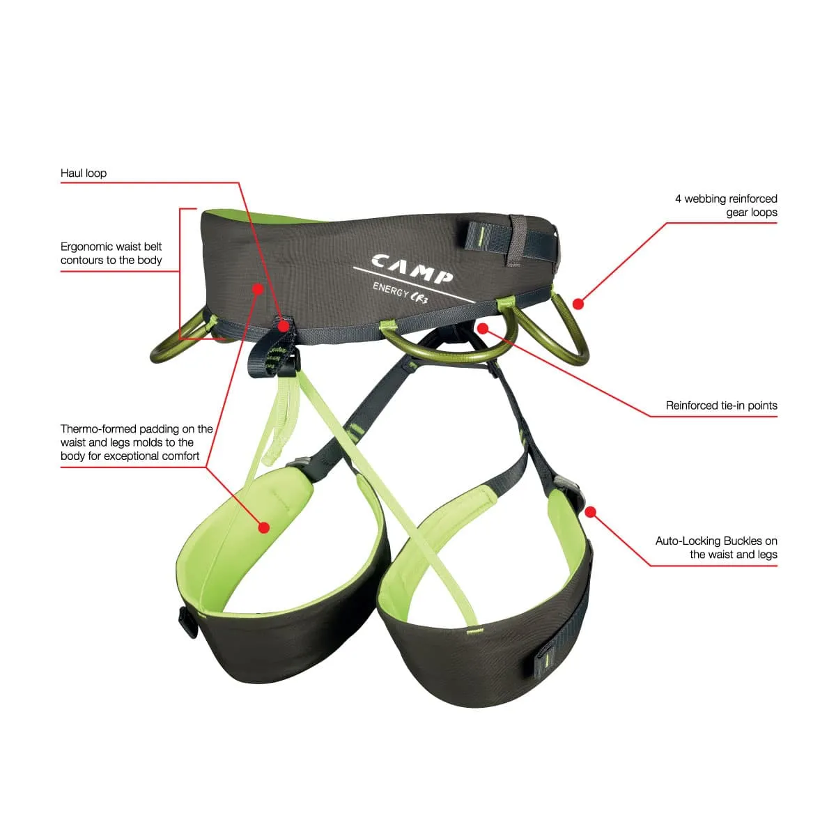 Camp Energy CR3 imbrago arrampicata